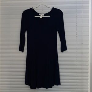 forever 21 dark blue dress
